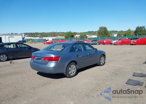 2010 Hyundai Sonata Gls z USA, uszkodzony, nr VIN 5NPET4AC6AH604850